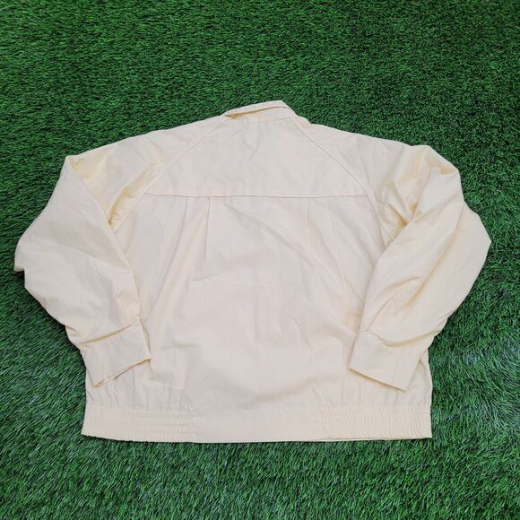 Vintage 80s Blouson Jacket Large 42 24x24 Yellow - Picture 2 of 11